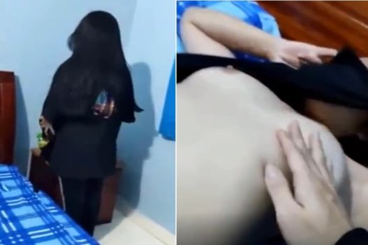 Chịch gái đẹp chỉ biết nằm đó để thúc đẩy