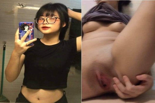 Chịch em áo dài đeo kính bị người yêu cũ tung clip sex