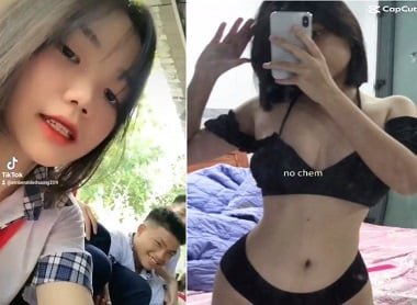 Em hs dâm đãng khi để cho anh địt