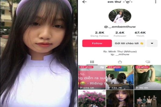 Chân dài Thư hot girl TikTok lộ clip 18+