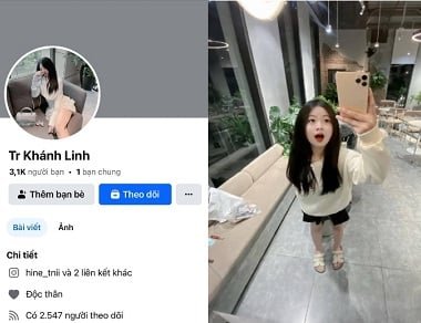 Khánh Linh gợi cảm trên facebook với video sex bị rò rỉ