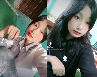 Chịch cô học sinh tự sướng, không thể thỏa mãn bằng cặc thật
