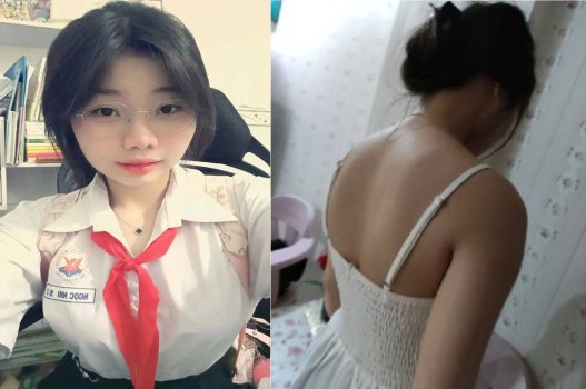 Nữ sinh xinh đẹp quyến rũ