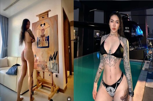 Thủy Tạ vóc dáng sexy và gợi tình